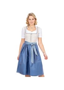 Stockerpoint, Damen, Kleider, Marla Kleid mit Leinenoptik, Beige, (40)