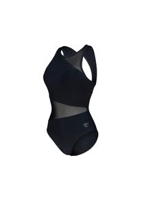 arena Feel Damen Badeanzug Mesh Angle Vent Back - Damen - Gr. 46 - schwarz