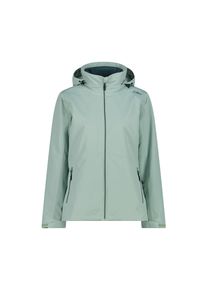 CMP Damen-Jacke mit abnehmbarem Fleece-Jackett - Damen - Gr. 36 - grün