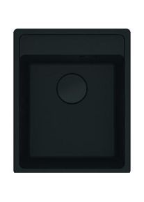 Franke, Spülbecken, Maris MRG 610-37 TL Fragranit Black Matt 114.0658.583 (80 cm, 41 cm)