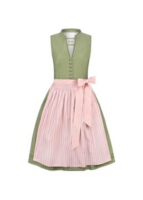 Heimatgwand, Damen, Kleider, Dirndl Natalie mit Patroon, inklusive Schort und Schuifzak, Grün, (48)