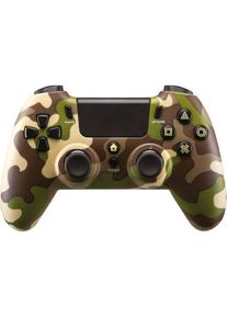 Qubick Gamepad Cop40002 Playstation 4 Camo (PS4), Gaming Controller, Mehrfarbig