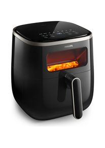 Philips Airfryer XL HD9257/88, Fritteuse, Schwarz