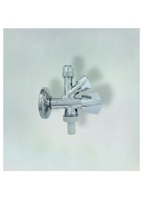 Fukana Kombi-Eckventil 1/2" 52213 1/2", selbstdichtend, verchromt