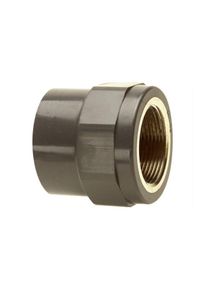 B&auml;nninger Pvc-u &Uuml;bergangs-Gewindemuffe 1R10094712 40 mm x IG 1 1/4, DN 32, mit zylindrischem IG