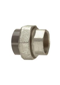 B&auml;nninger PVC-U/gtw Rohrverschraubung 1T50115032 63mmxIG 2", DN 50, mit zylindrischem IG