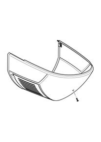 Geberit Verschalung manhattan 250029CG1 zu Geberit AquaClean 8000 / 8000plus
