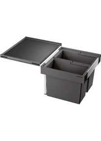 Blanco Abfallsystem 521469 2 Beh&auml;lter, mit Systemdeckel, 2x 19 l