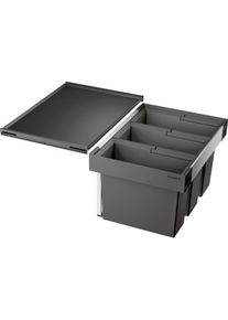 Blanco Abfallsystem 521472 3 Beh&auml;lter, mit Systemdeckel, je 15 l