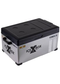 T.I.P. CROSS TOOLS K&uuml;hlbox 22 Liter - Kompressor-Gefrierbox, bis -20&deg;C, tragbar, App-Steuerung, ICEBOX 25, 68062