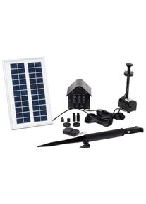 T.I.P. Solar Teichpumpe - 250 l/h, mit LED, Tag-/Nachtmodus, wartungsfrei, SPS 250/6, 30332