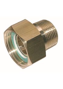 Syr - Hans Sasserath Syr - Sasserath Sonderverschraubung 0816.20.901 G 3/4 mit &Uuml;berwurf 3/4", vernickelt
