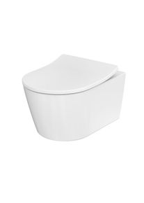 TOTO Wand-Tiefsp&uuml;ler CW552RY 38x54x33,5cm, randlos, wei&szlig;