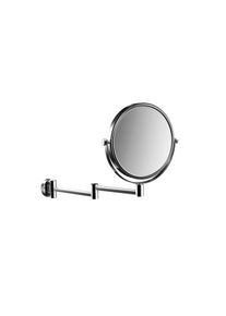 Emco Pure Rasier-/Kosmetikspiegel 109400110 &Oslash; 200 mm, Vergr&ouml;&szlig;erung 3-fach, rund, zweiarmig, chrom