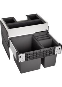 Blanco Abfallsystem 526210 3 Beh&auml;lter, mit Organisationsschublade, 1 x 30 l und 2 x 8 l