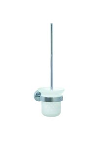 nie wieder bohren nwb WC-B&uuml;rstengarnitur PRO 020-V2 P02221V2 chrom, mit Befestigungstechnik zum Kleben