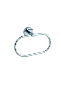 nie wieder bohren nwb Handtuchring Pro 020 P02207 chrom, mit Befestigungstechnik zum Kleben