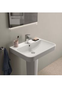 Ideal Standard i.life B Waschtisch T533401 ohne Hahnloch, mit &Uuml;berlauf, 65 x 48 x 18 cm, wei&szlig;