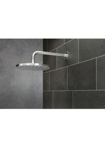 Herzbach Regenbrause 17.600250.1.09 f&uuml;r Decken-/ Wandarm, Edelstahl geb&uuml;rstet, &Oslash; 250 mm