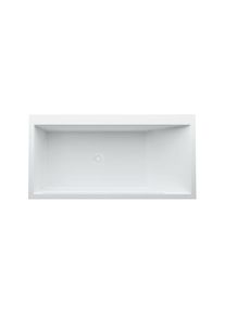 Laufen Kartell Einbau-Badewanne H2243310006161 170 x 86 cm, Ecke links, mit LED-Beleuchtung, weiß