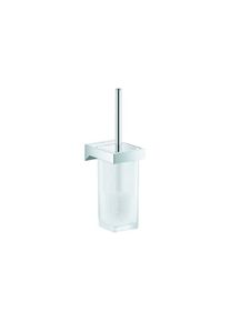 Grohe Selection Cube B&uuml;rstengarnitur 40857000 chrom, Glas, Wandmodell