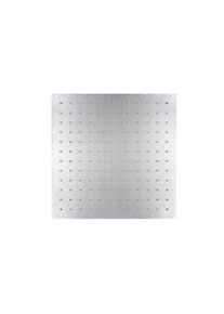 Herzbach Living Spa iX Regenbrause 19.600300.1.09 square, Edelstahl geb&uuml;rstet, 300x300mm
