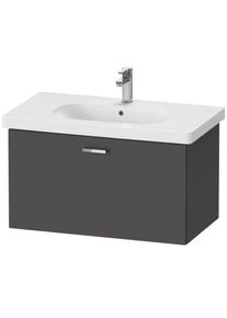 Duravit XBase Waschtisch-Unterschrank XB607104949 80x44,8x45,8cm, graphit matt, 1 Auszug