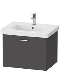 Duravit XBase Waschtisch-Unterschrank XB607004949 60x44,8x45,8cm, graphit matt, 1 Auszug