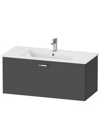 Duravit XBase Waschtisch-Unterschrank XB603204949 100x44x47,5cm, graphit matt, 1 Auszug