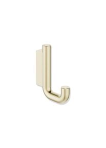 HEWI Serie 480 Einzelhaken 480.90.00070LP PVD beschichtet, messing geb&uuml;rstet