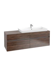 Villeroy & Boch Villeroy & Boch Collaro Waschtischunterschrank C03000VH 160x54,8x50cm, Waschtisch rechts, Arizona Oak