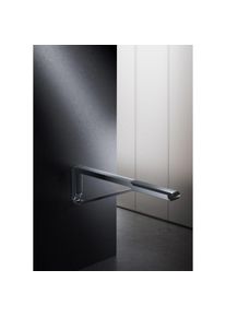 KEUCO Axess WC-St&uuml;tzklappgriff 35003170837 Aluminium silber-eloxiert/schwarz, 850 mm