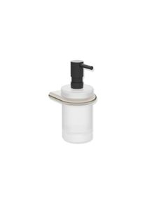 HEWI Serie 480 Seifen-/Desinfektionsmittelspender 480.06.00370WR PVD beschichtet, nickel geb&uuml;rstet