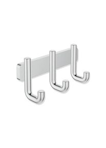 HEWI Serie 480 Hakenleiste 480.90.00240 mit 3 Haken, chrom