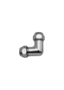 ASW Universal Winkelverschraubung 451210 Messing verchromt, 3/8"x10mm, mit 2 Quetschen