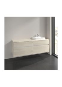 Villeroy & Boch Villeroy und Boch Collaro Waschtischunterschrank C07900AA 160x54,8x50cm, Waschtisch rechts, white oak