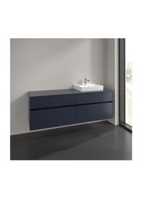 Villeroy & Boch Villeroy und Boch Collaro Waschtischunterschrank C07900VQ 160x54,8x50cm, Waschtisch rechts, marine blue