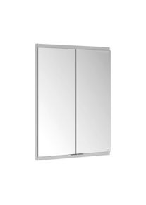 KEUCO Royal Modular 2.0 Spiegelschrank 800200060000000 600 x 700 x 120 mm, ohne Steckdose, Wandeinbau, 2-t&uuml;rig