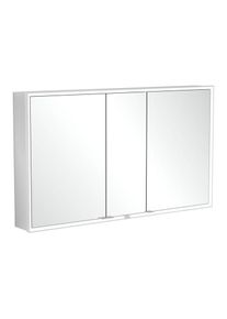 Villeroy & Boch Villeroy und Boch My View Now Einbau-Spiegelschrank A4561300 130 x 75 x 16,8 cm, LED-Beleuchtung, 3 Türen, mit Sensorschalter