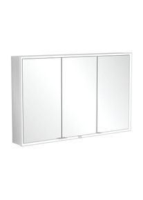 Villeroy & Boch Villeroy und Boch My View Now Einbau-Spiegelschrank A4581200 120 x 75 x 16,8 cm, LED-Beleuchtung, 3 Türen, mit Ein-/Ausschalter