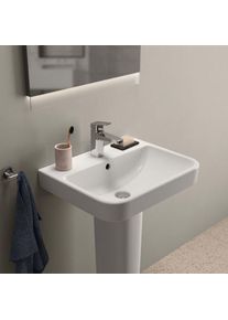 Ideal Standard i.life B Waschtisch T4608MA mit Hahnloch, mit &Uuml;berlauf, 55 x 44 x 18 cm, wei&szlig; Ideal Plus