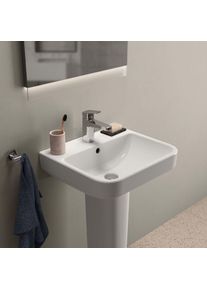 Ideal Standard i.life B Waschtisch T460901 mit Hahnloch, mit &Uuml;berlauf, 50 x 44 x 18 cm, wei&szlig;