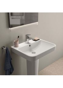 Ideal Standard i.life B Waschtisch T4607MA mit Hahnloch, mit &Uuml;berlauf, 60 x 48 x 18 cm, wei&szlig; Ideal Plus