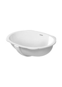 Duravit Design Classics Einbauwaschtisch Universal Santosa 0466510000 Einbau von unten, 51 x 37,5 cm, Weiß Hochglanz