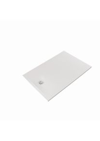 Kludi TERRA Duschwanne 09DW0653 90 x 140 x 3 cm, Abflussabdeckung inkl. Mattwei&szlig;