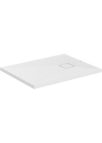 Ideal Standard Ultra Flat Evo Brausewanne T5446FO 900 x 700 x 35 mm, seidenwei&szlig;, rechteckig, Ablauf an kurzer Seite