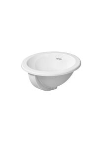 Duravit Architec Einbauwaschtisch 0318400000 Ø 40 cm, weiss, Einbau von oben