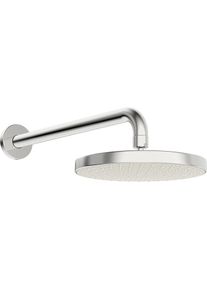 Hansa Hansabasicjet Kopfbrause 44360100 Anti-Kalk-Technik, Wandanbindung, 1-strahlig, Ausladung 348mm, chrom