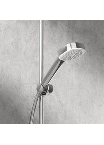 Hansa HansaBASICJET Style Handbrause 44630500 1-strahlig, &Oslash; 96 mm, 9 l/min, Anti-Kalk-Technik, chrom