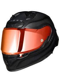 Nexx X.R3R Zero Pro 2 Carbon, kask integralny , kolor: Matowy Czarny/Czerwony , rozmiar: M